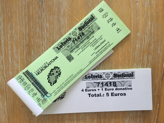 Lotería investigación cáncer infantil